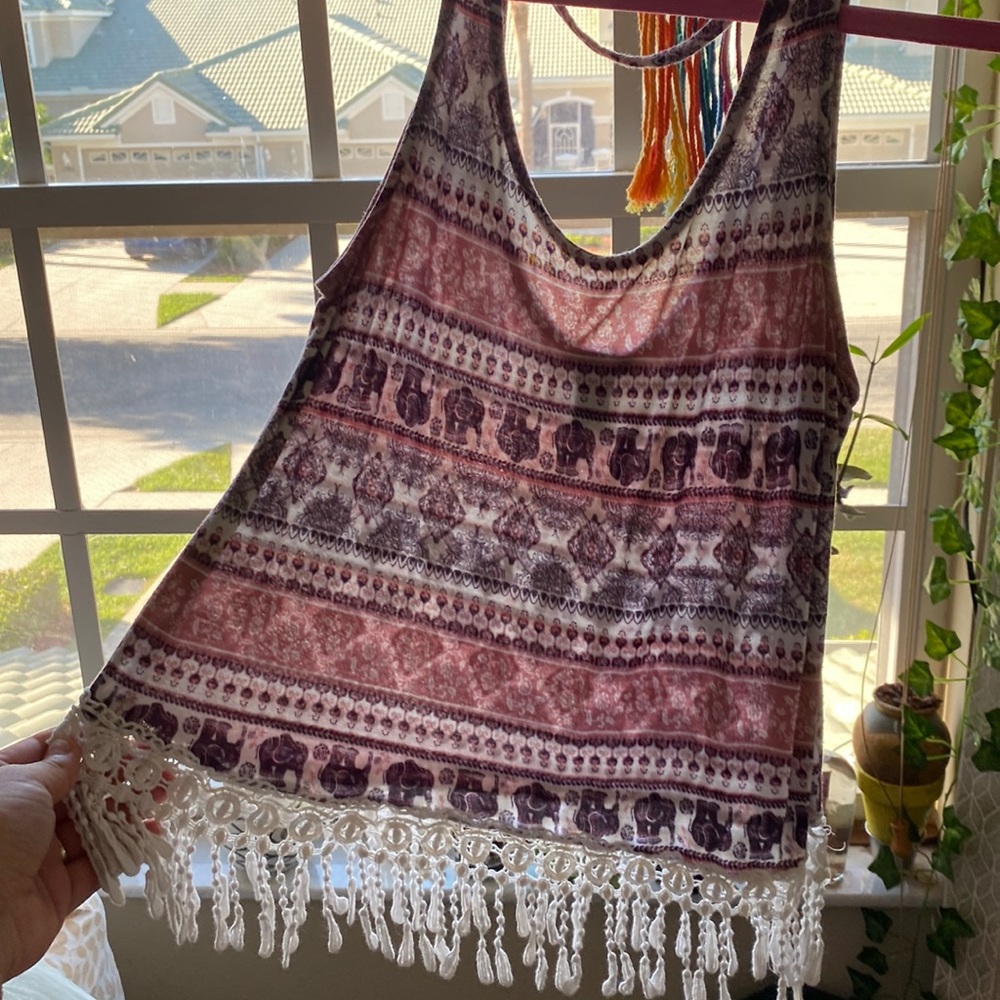 Rue 21 elephant tank top